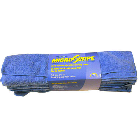 Ettore Microfiber Cleaning Cloth 16 in. W X 16 in. L 10 pk