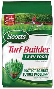 Scotts Turf Builder 22305 Lawn Food, Solid, Fertilizer, 12.6 lb Bag