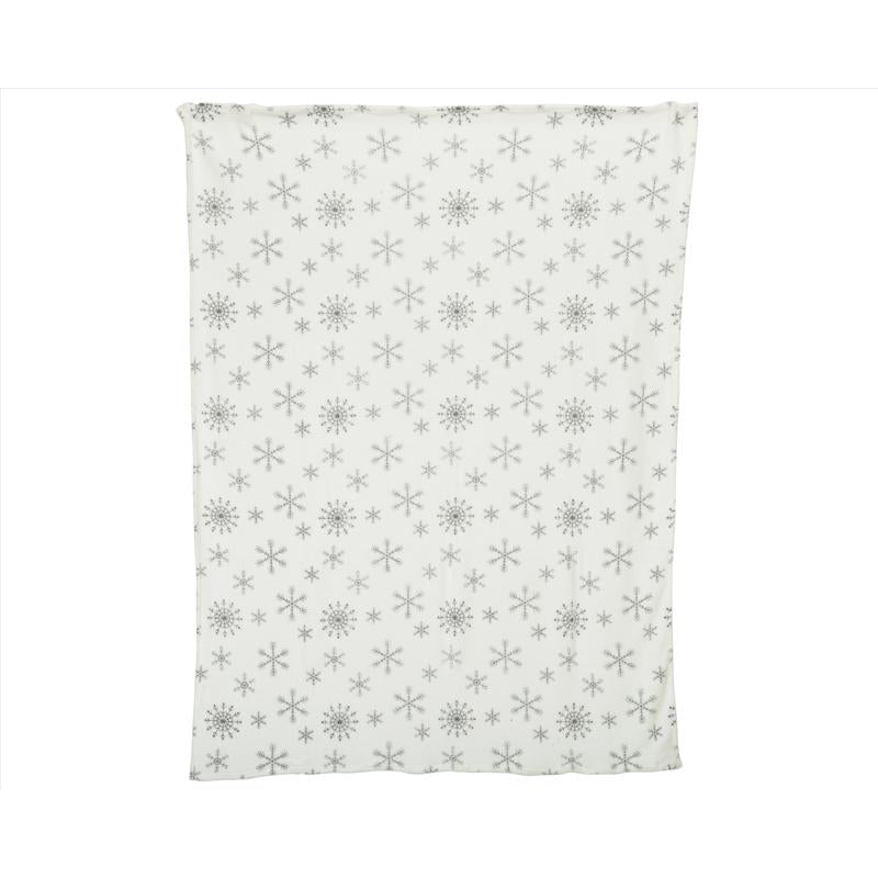 Decoris Snowflake Blanket 1 pk