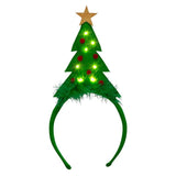 Dyno Tree with LED Lights Headband Felt 1 pk, Pack of 12