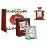 Paper Images Multi-Color Christmas Gift Bag, Pack of 24