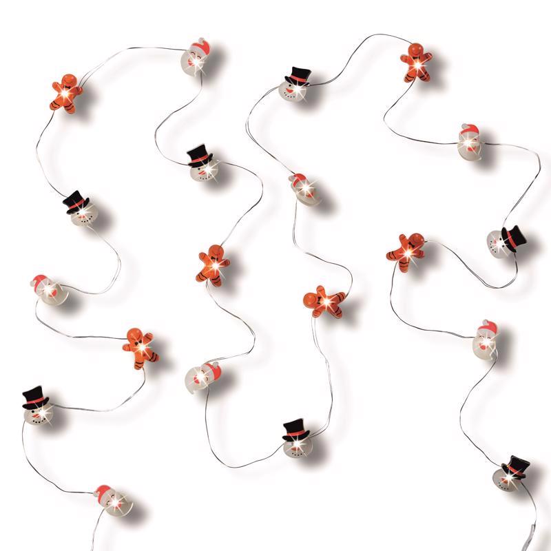Celebrations LED Micro Dot/Fairy Clear/Warm White 20 ct Novelty Christmas Lights 6.2 ft., Pack of 12