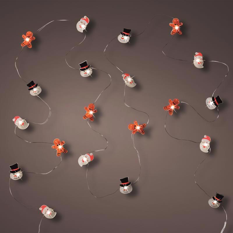 Celebrations LED Micro Dot/Fairy Clear/Warm White 20 ct Novelty Christmas Lights 6.2 ft., Pack of 12