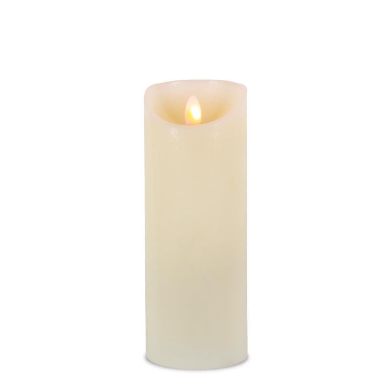 Gerson LED Bisque Aurora Flame Candle 8 in., Pack of 6
