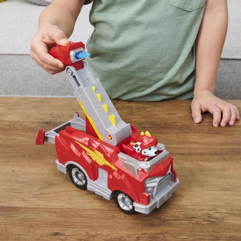 Spin Master Paw Patrol Marshall Transforming Toy Car Multicolored