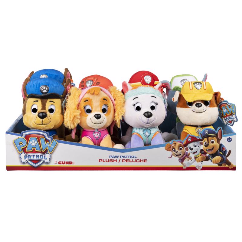 Spin Master Paw Patrol Plush Toys Assorted 1 pc, Pack of 8