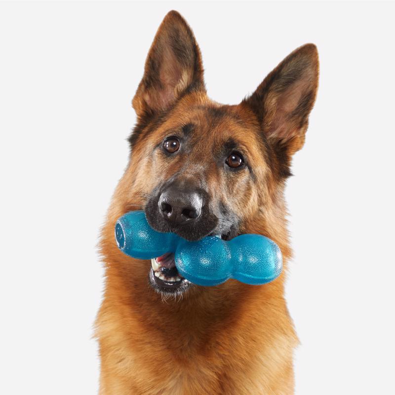 Bark Blue Plush Treat Giver River Dog Toy 1 pk, Pack of 3