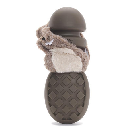 Bark Brown Plush PB Beaver Dog Toy 1 pk, Pack of 3