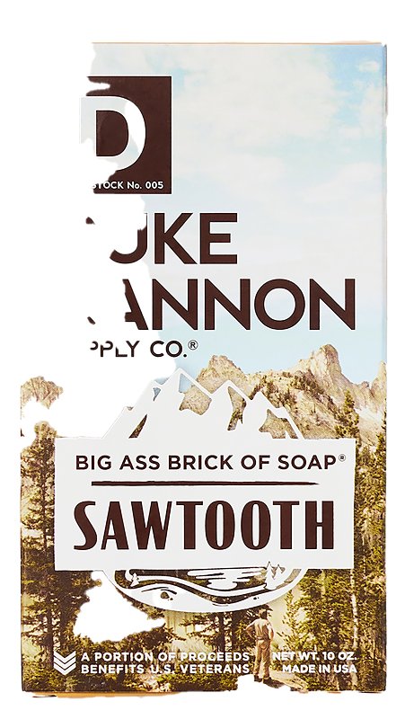 Duke Cannon 1000165 Saw Tooth Soap, Bar, 10 oz, Pack of 6
