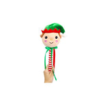 Cuddle Barn Multicolored Santa/Elf/Polar Bear Animated Decor 11 in., Pack of 12