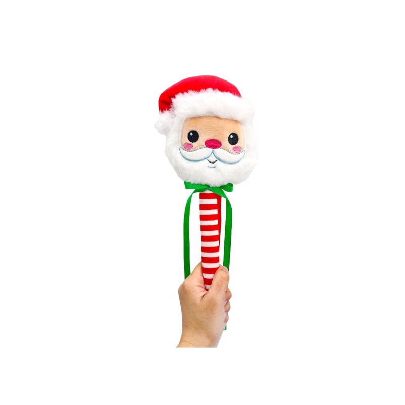 Cuddle Barn Multicolored Santa/Elf/Polar Bear Animated Decor 11 in., Pack of 12