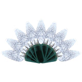 Celebrations Platinum LED C6 Pure White Duet 50 ct String Christmas Lights 25 ft.