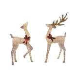 Celebrations LED Warm White Reindeer 6 ft. Yard Decor