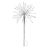 Celebrations LED Pure White Silver Radiant Blast 16 in. Pathway Decor