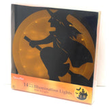 Sienna Yellow Prelit Lighted Window Halloween Decor