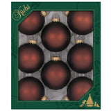 Christmas By Krebs Mustang Velvet Ball Ornament 2-5/8 in., Pack of 12