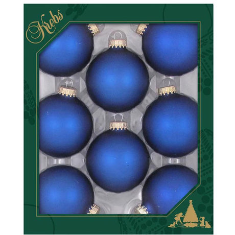 Christmas By Krebs Royal Velvet Ball Ornament 2-5/8 in., Pack of 12