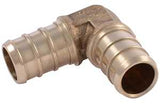 SharkBite UC248LFA Pipe Elbow, 1/2 in, Barb, 90 deg Angle, 200 psi Pressure