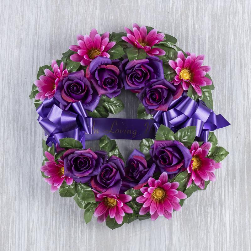 Gerson Memorial Wreath 6 pc, Pack of 6