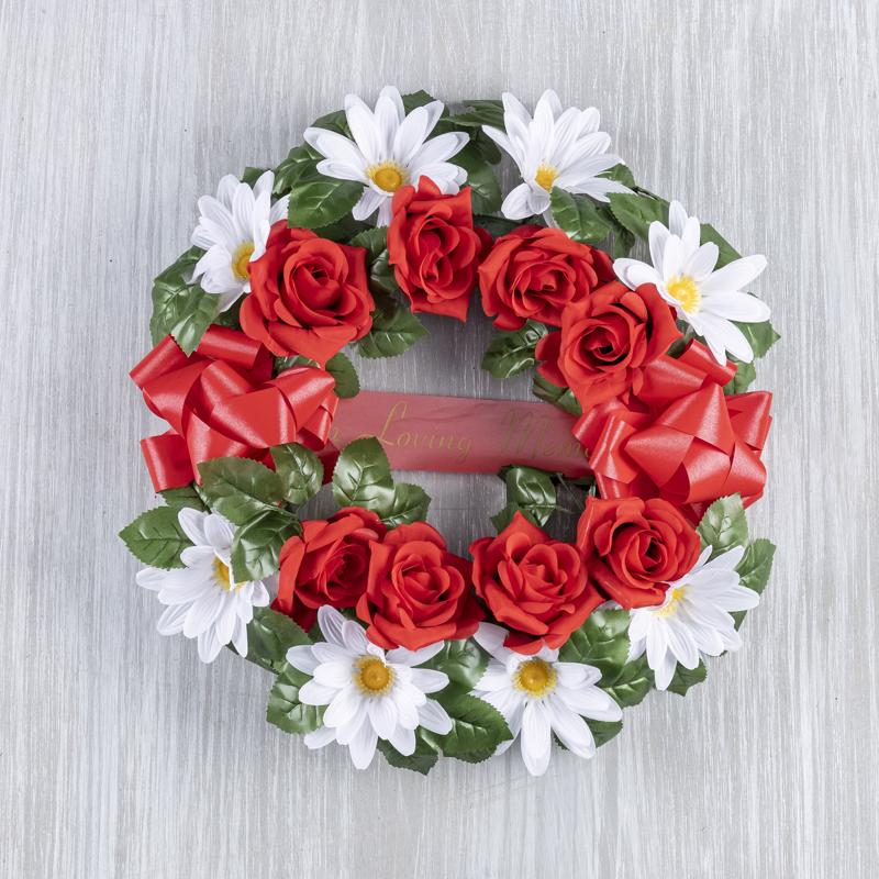 Gerson Memorial Wreath 6 pc, Pack of 6