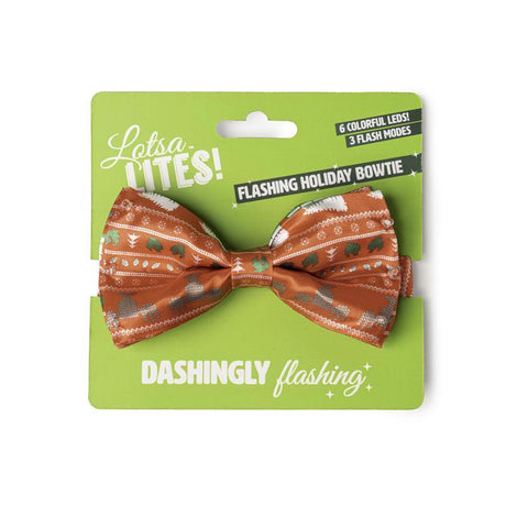 Lotsa Lights LED Multicolor Christmas Bow 5 in., Pack of 24