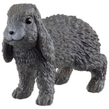 Schleich Lop-Eared Rabbit Figurine Black 1 pc, Pack of 5