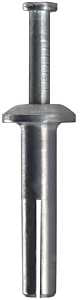 Cobra Anchors 385V Drive Nail-In Anchor, 1/4 in Dia, 1-1/2 in L, Die-Cast Zinc