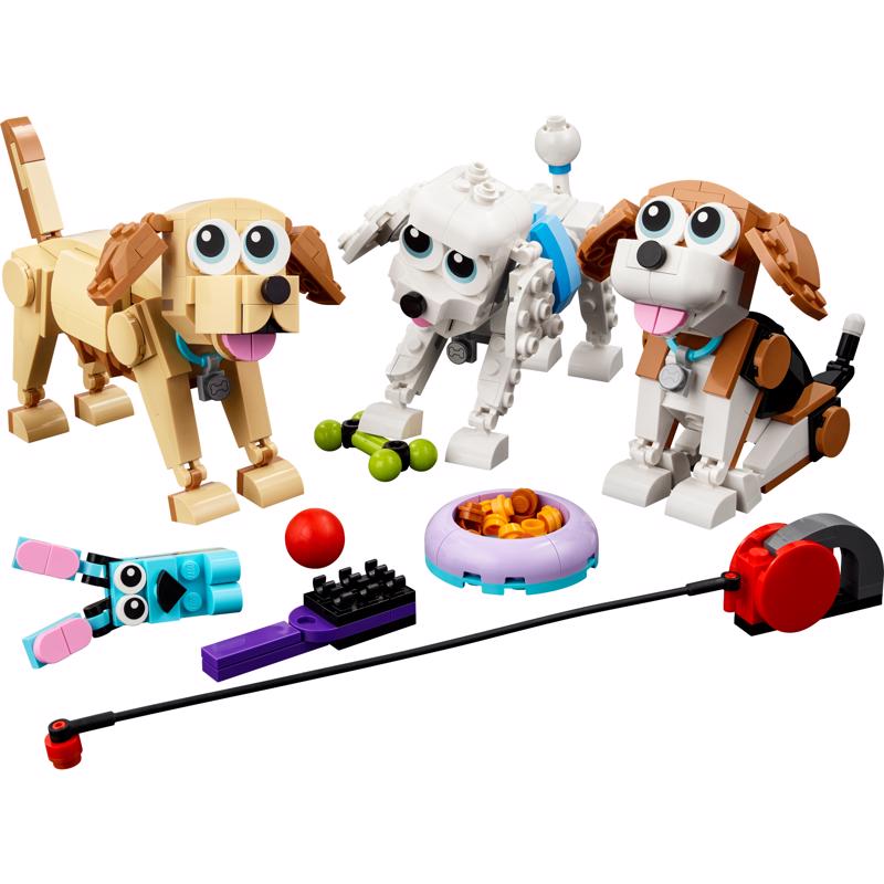LEGO Creator Creator Adorable Dogs Multicolored 475 pc