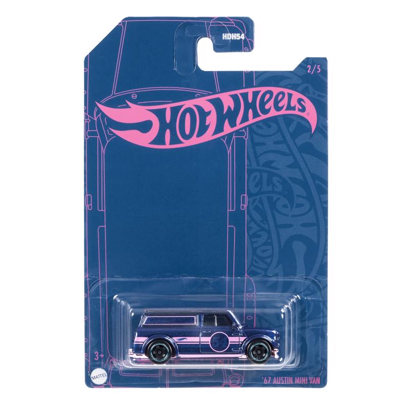 Hot Wheels Mattel 2022 Hot Wheels 54th Anniversary Pearl & Chrome Toy Cars Turquoise 1 pc