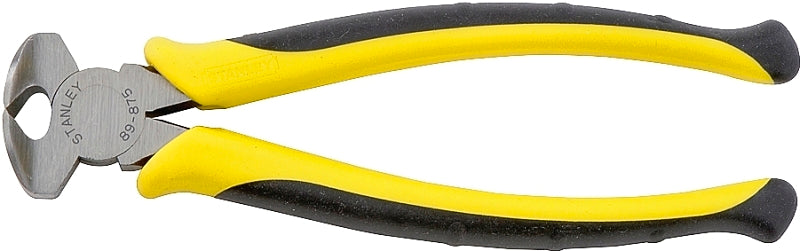 STANLEY 89-875 End Cutting Plier, 25/64 in Cutting Capacity, Steel Jaw, 6-1/2 in OAL