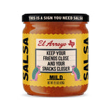 El Arroyo Mild Salsa 15.5 oz Jar, Pack of 6