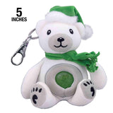 Shawshank LEDz Teddyroos Christmas Teddy Keychain 1 pk, Pack of 12
