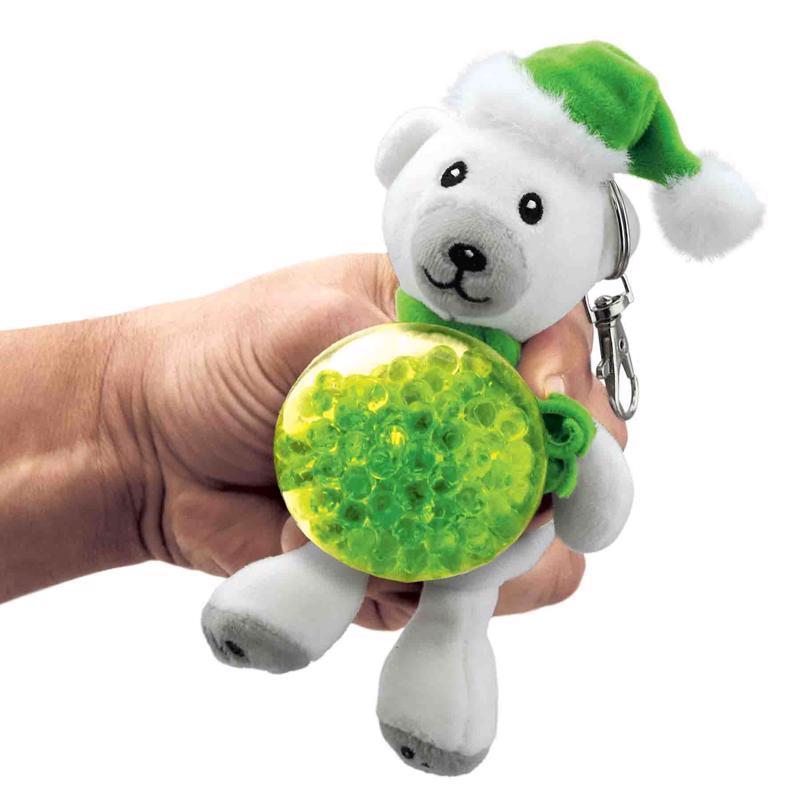 Shawshank LEDz Teddyroos Christmas Teddy Keychain 1 pk, Pack of 12