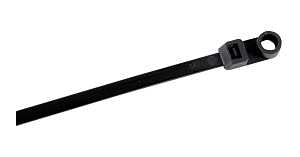 Gardner Bender 45-308MTUVB Cable Tie, Nylon, Black