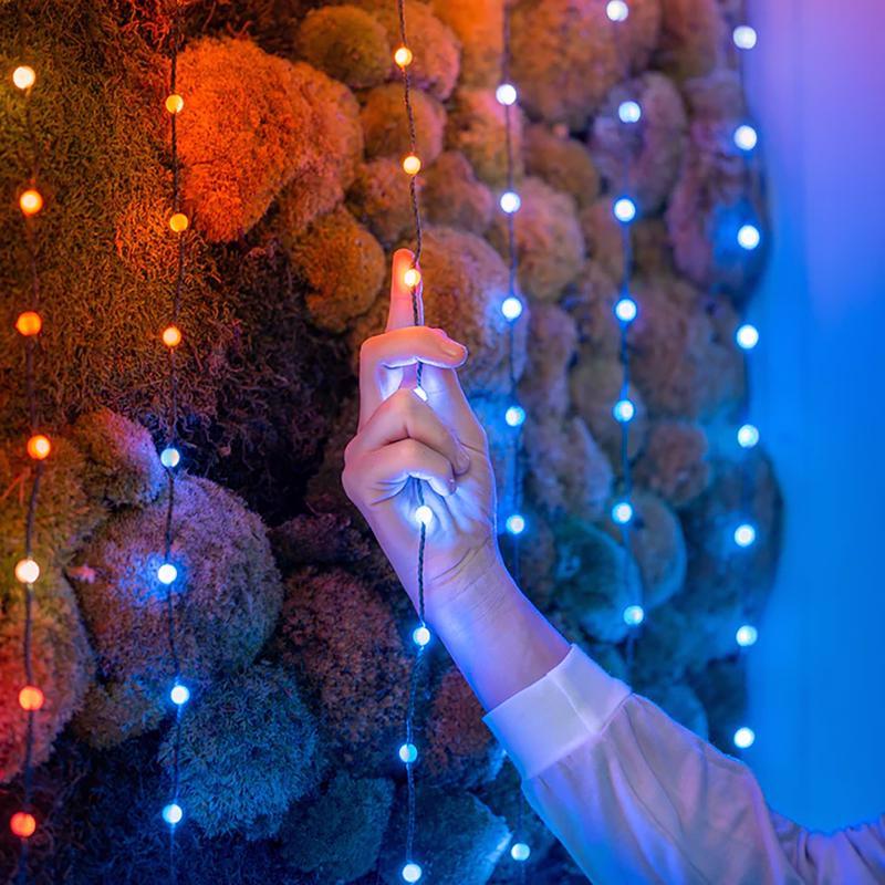 Twinkly Twinkly Candies LED RGB 100 ct Light String 9.8 ft.