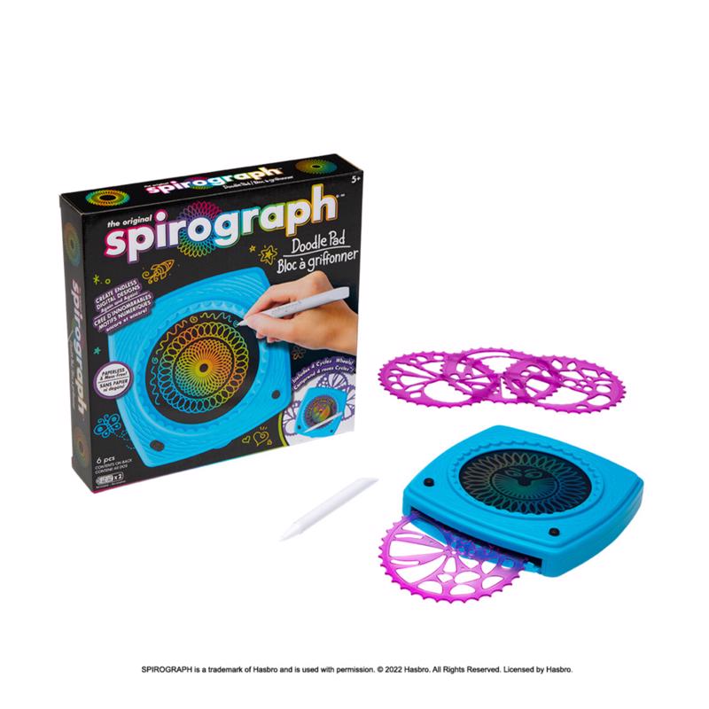 Spirograph Doodle Pad Blue 6 pc