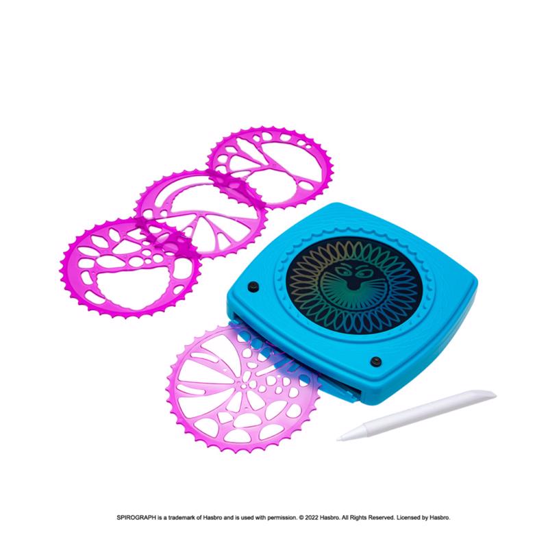 Spirograph Doodle Pad Blue 6 pc