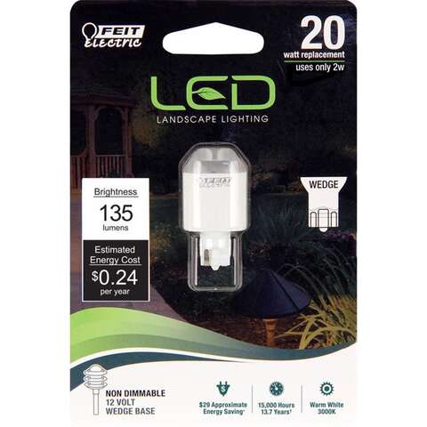 Feit T5 Wedge LED Bulb Warm White 20 Watt Equivalence 1 pk