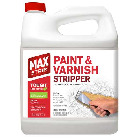 Max Strip Paint and Varnish Remover 1 gal, Pack of 4