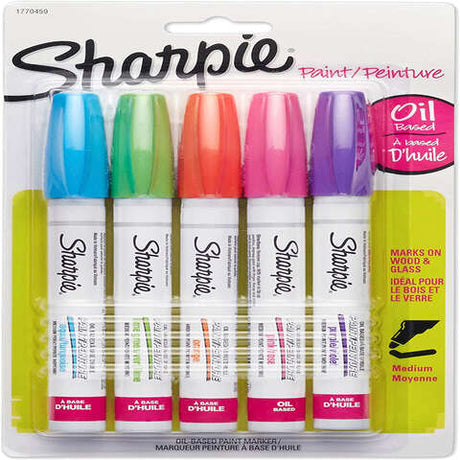 Sharpie Assorted Medium Tip Paint Marker 5 pk, Pack of 6