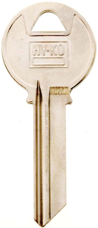 Hy-Ko 11010Y4 Key Blank, Brass, Nickel, For: Yale Cabinet, House Locks and Padlocks, Y1PDM Key Number, Pack of 10