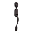 Kwikset Signature Series 800AN LIP 11P SMT 6AL Exterior Handleset, Arlington Design, Venetian Bronze, 1 Grade, Zinc
