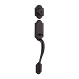 Kwikset Signature Series 800AN LIP 11P SMT 6AL Exterior Handleset, Arlington Design, Venetian Bronze, 1 Grade, Zinc