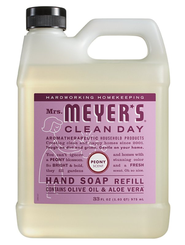 Mrs. Meyer's 11404 Hand Soap Refill, Liquid, 33 fl-oz, Compositions: Sodium Methyl 2-Sulfolaurate, Glycerin