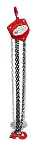 American Power Pull 400 Series 405 Chain Block, 0.5 ton, 10 ft H Lifting, 10-13/16 in Between Hooks