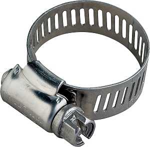 ProSource HCRAN96 Interlocked Hose Clamp, Stainless Steel, Stainless Steel, Pack of 10