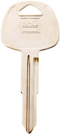 Hy-Ko 11010HY14 Automotive Key Blank, Brass, Nickel, For: Hyundai Vehicle Locks, HY14 Key Number, Pack of 10