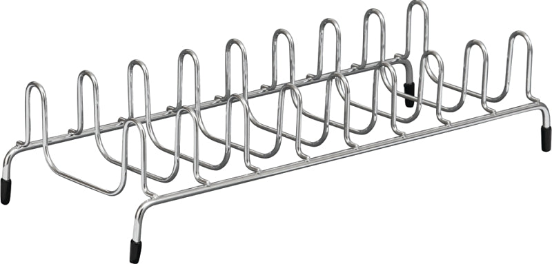 ClosetMaid 53482 Lid and Plate Organizer, 13-1/8 in L, 3-1/8 in W, 5-1/4 in H, Steel, Satin Chrome, Pack of 6