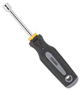 Vulcan MC-SD40 Nut Driver, 8 mm Drive, 7 in OAL, Cushion-Grip Handle, Gray and Black Handle, 3 in L Shank