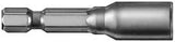 Irwin 94252 Nutsetter, 3/8 in Drive, 6-Point Drive, 1-7/8 in L, 1/4 in L Shank, Hex Shank